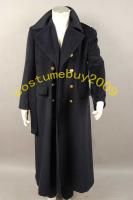 captain jack harkness cashmere wool trench coat 