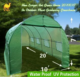   Larger Hot Green House 20X10X7 In Outdoor Plant Gardening Greenhouse