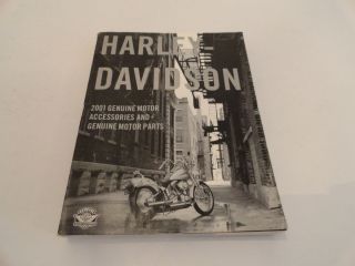 2001 HARLEY DAVIDSON Genuine Parts Accessories Motorcycle Catalog