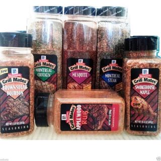 McCormick Grill Mates Seasoning Large Size 10 Flavor Choices Spices