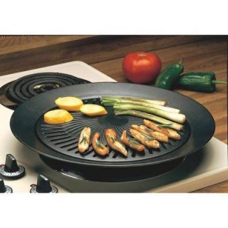  Stove Top Grill Non Stick Cast Aluminum Low Fat Cooking Pan Indoor BBQ