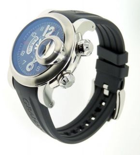 New Mens Graham Swordfish Grillo GMT Alarm Date Automatic 46mm Watch