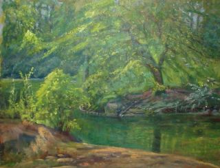Axel Jacobson Green Pond Landscape