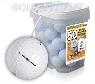 Titleist NXT 2010 50 Perfect Mint Used Golf Balls