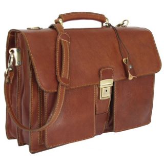 Floto Imports Milano Leather Sleeve Briefcase