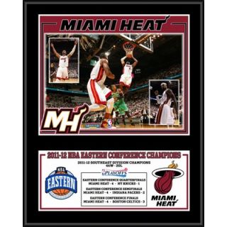 Mounted Memories Miami Heat 2012 Eastern Conference Champions