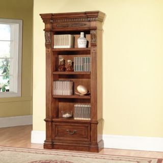 Parker House Grand Manor Palazzo Museum Bookcase in Vintage Burnished