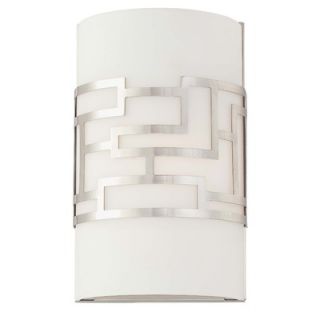 George Kovacs Wall Sconce in Brushed Nickel   P465 084