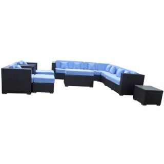 Modway Cohesion 11 Piece Deep Seating Group  