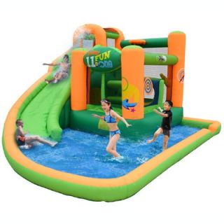 Kidwise Endless Fun 11 in 1 Inflatable Water Bounce House   KWSS