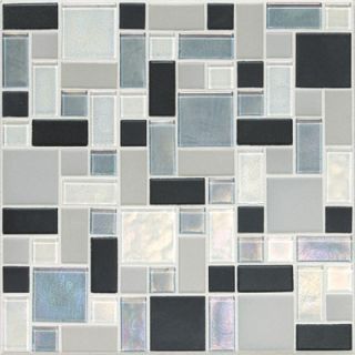 Daltile Coastal Keystones 12 x 12 Block Random Mosaic Tile in
