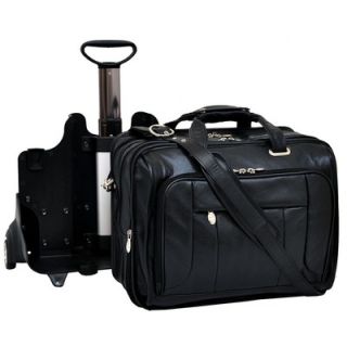  Series West Town Leather Checkpoint Friendly 17 Wheeled Laptop Case