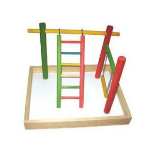 Cage Co. 20x15x14 Wood Tabletop Play Station