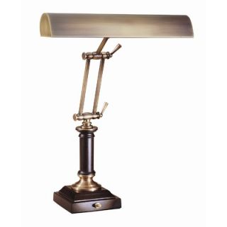 House of Troy 16.5 Desk Lamp in Antique Brass and Chestnut Bronze