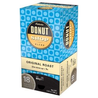  Donut Shop Original Blend Single Cup Coffee Pod (Pack of 18)