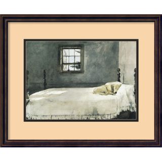  Art Master Bedroom by Andrew Wyeth, Framed Print Art   17.56 x 21.68