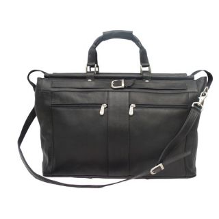 Traveler 19 Leather Travel Duffel with Pockets