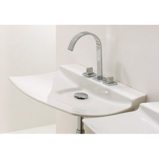 Ceramica 29.5 x 19.7 Wall Mount or Vessel Sink