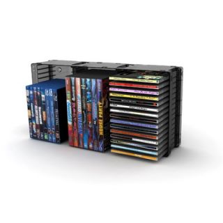 Atlantic Disc Module 21 DVD/45 CD Multimedia Tabletop Storage Rack