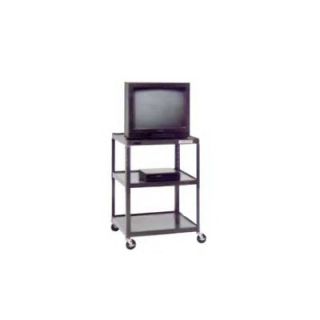 Da Lite Pixmate 25 x 30 Shelf Adjustable Height Television Cart [Up