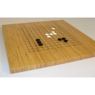 Play All Day Games 0.28 Stone Go Set with Bamboo Chess Board