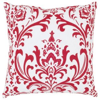 Safavieh Belos Decorative Pillows in Red and White (Set of 2