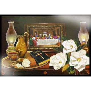  Home Lacquer Art Last Supper Woodall Wall Art   27 x 39