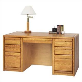 Martin Home Furnishings 32 Contemporary 7 Drawer Executive Desk