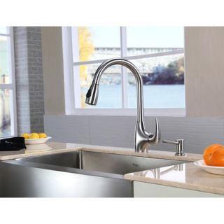  33 Kitchen Sink with Faucet and Soap Dispenser   KHF200 33 KPF2170
