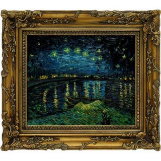 Tori Home Starry Night Canvas Art by Vincent Van Gogh Modern   46 X