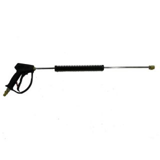 Vented Pressure Washing Gun Kit with 36 Chrome Plated Steel Molded