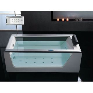 Ariel Bath 59 x 32 x 25.5 Free Standing Whirlpool Bath Tub