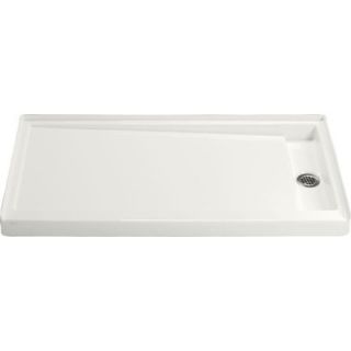 Kohler Groove 60 x 32 Acrylic Shower Base with Right Hand Drain in