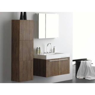 James Martin Furniture Brady 35.5 Single Bathroom Vanity   260 108