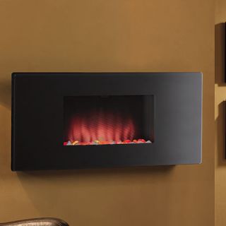 Classic Flame Zen Wall Mounted Electric Fireplace   35HF500GRA BLK