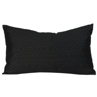 Jiti Pillows V Decorative Pillow in Black   1220/V Black