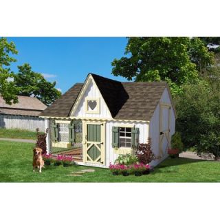 Little Cottage Company Victorian Cottage Kennel Dog House   8x10 VCK