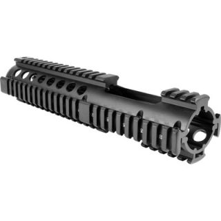 Aim Sports AR Carbine Length 2 Piece Quad Rail with Extended Rail
