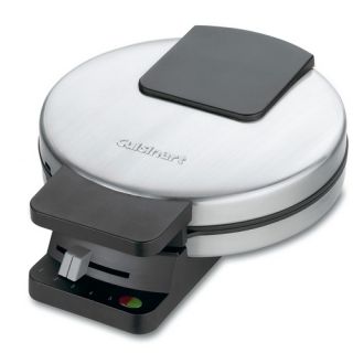 Cuisinart Round Classic Waffle Maker in Brushed Stainless