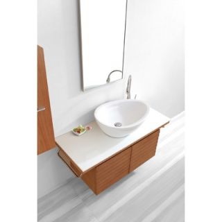 Virtu Porter Single 48 Bathroom Vanity Set in Chestnut   ES 2248 CH