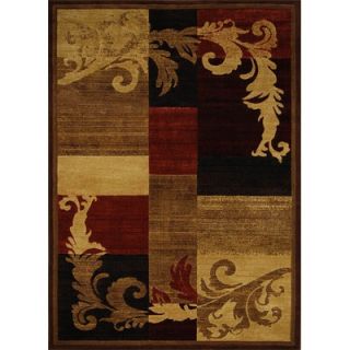 Home Dynamix Catalina Light Brown/Red Rug   HD1258 539