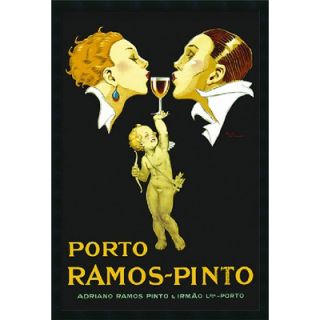  Porto Ramos Pinto by Rene Vincent, Framed Print Art   37.66 x 25.66