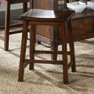 Liberty Furniture Cabin Fever Formal Dining Sawhorse Barstool in