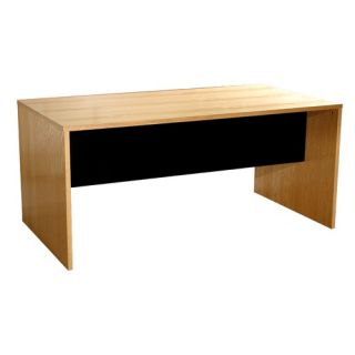Modular Real Oak Wood Veneer 67 W Panel Office Desk