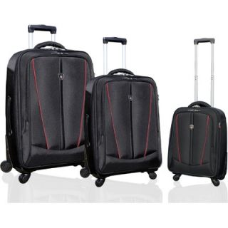 Travelers Polo & Racquet Club Silhouette Heavy Duty 3 Piece Luggage