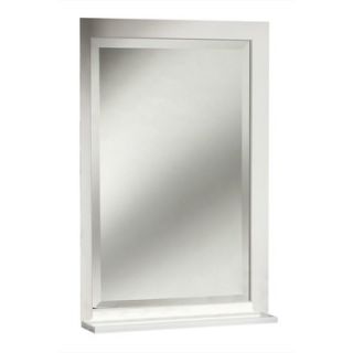 Coastal Collection Cape Cod Series 24 x 35.75 Maple Framed Mirror in