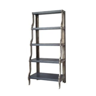 Moes Home Collection Step Distressed Shelf   HU 1081 24
