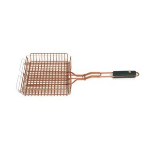Outset Grill Basket with Soft Grip Handle