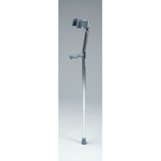 TFI Adult Forearm Crutch in Metallic Silver   2620/1PR