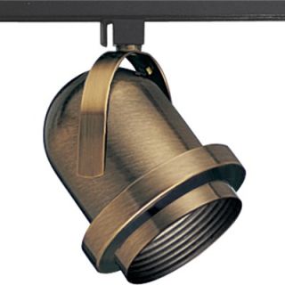 Progress Lighting AlphaTrak Antique Brass Carillon Track Light Head